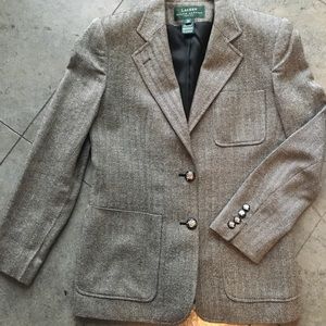Ralph Lauren Herringbone Tweed blazer